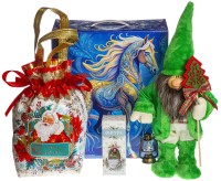 Большой подарочный набор с гномом