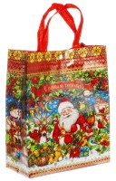 Сумка "Дед Мороз и звери"
