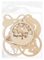 Набор для творчества "Роспись по дереву" (5 шт.)