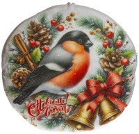 Новогодний подарок Подушка "Снегирь"