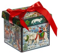 Новогодний подарок "Белые медведи"