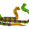 Игрушка пластиковая "Змейка" (в асс. разные цвета)